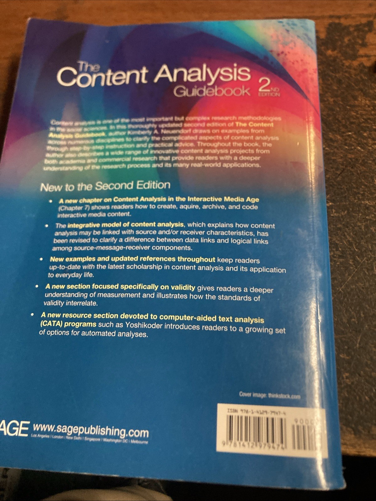 The Content Analysis Guidebook by Kimberly A Neuendorf: Used