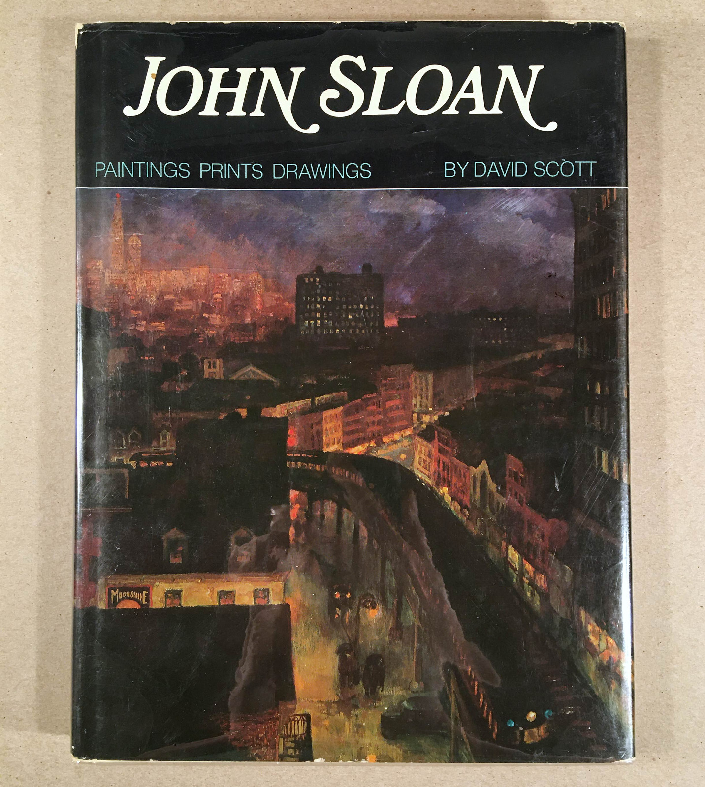 JOHN SLOAN, David Scott 1975 First Edition Hard Cover w/DJ 223 Pages Illustrated