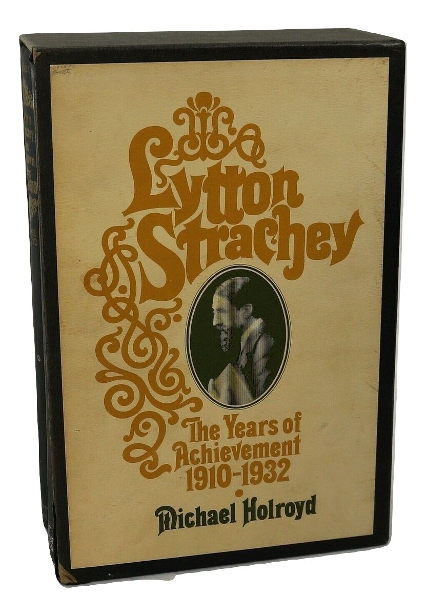Lytton Strachey The Unkown Years The Years of Achievement HB Book BoxSet Holyrod