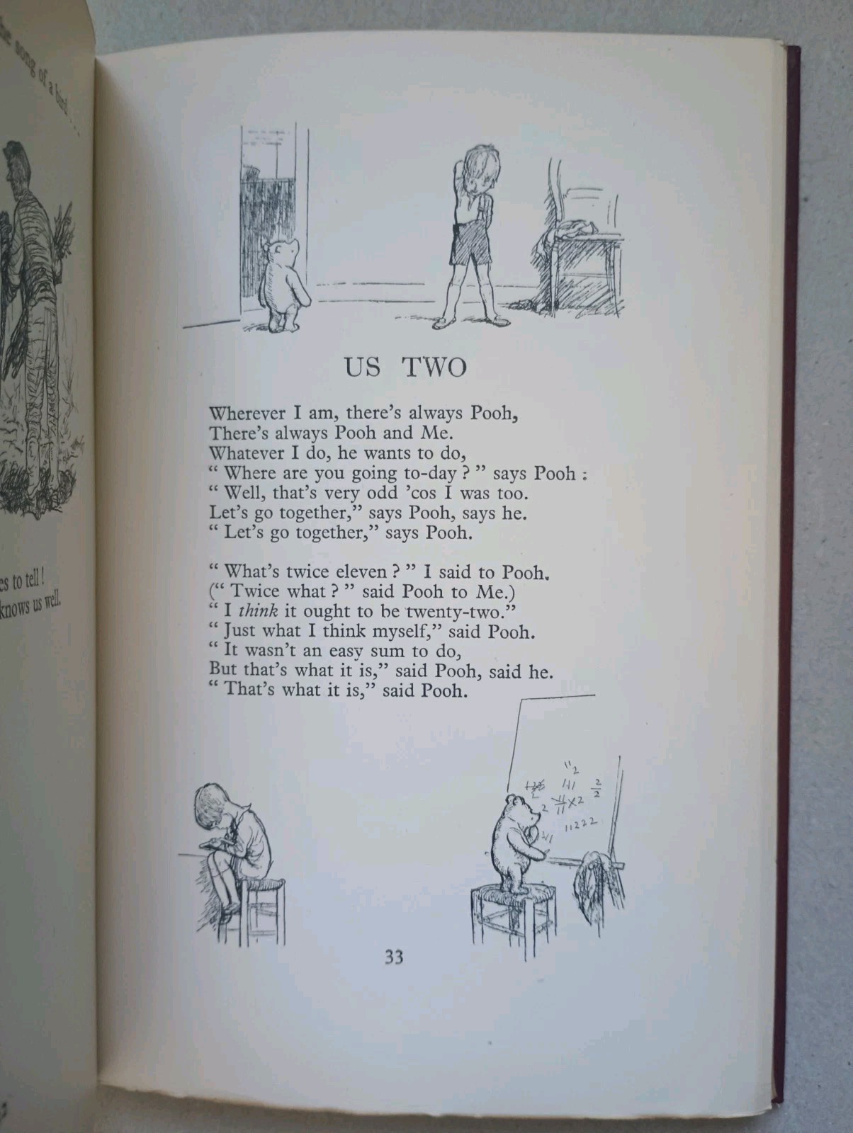 Now We Are Six (1927) A. A. Milne UK Methuen First Edition HC