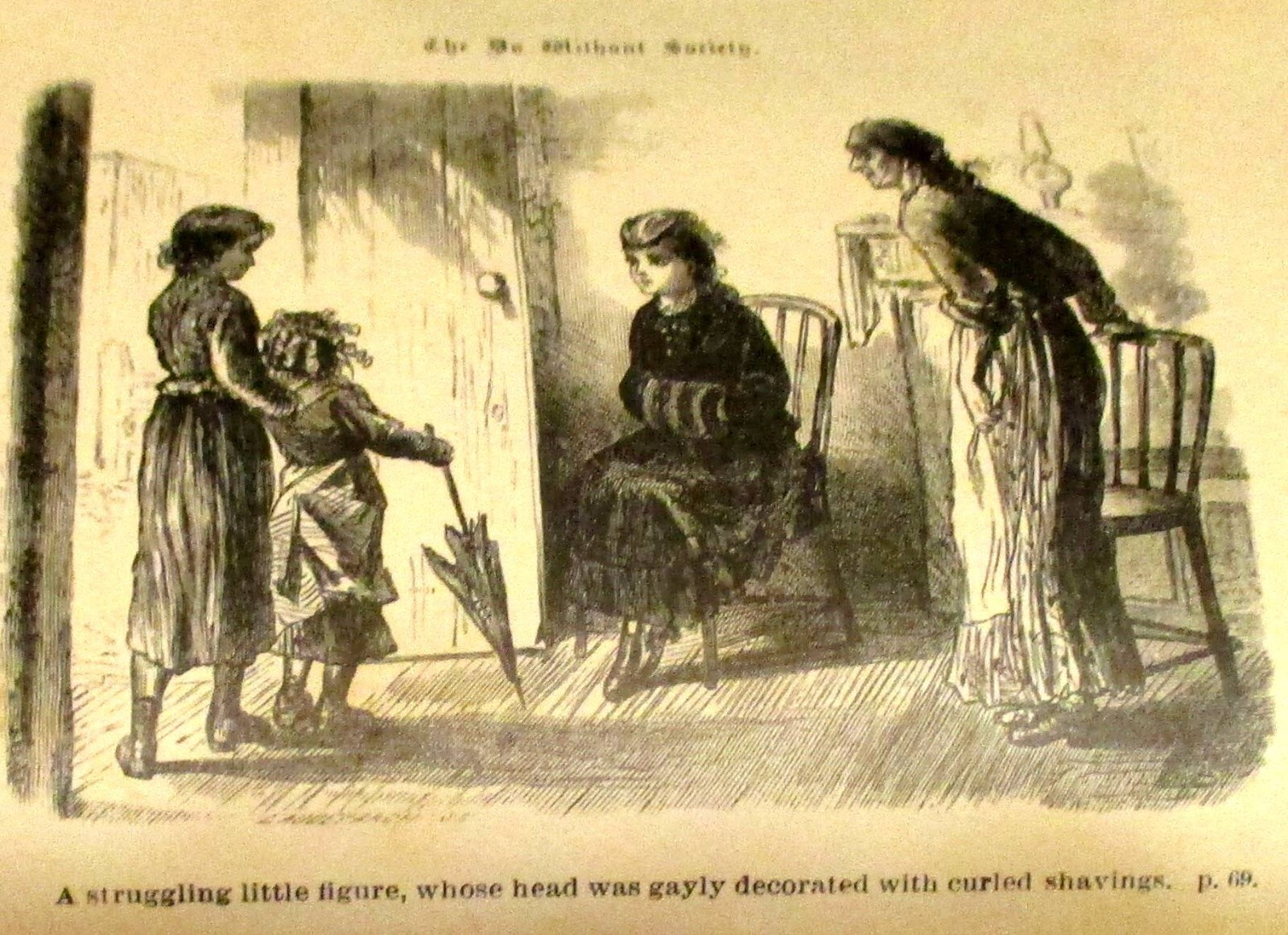 1878 Record of The Do Without Society by Emily Hartley H/C 272 Pages RARE!!!