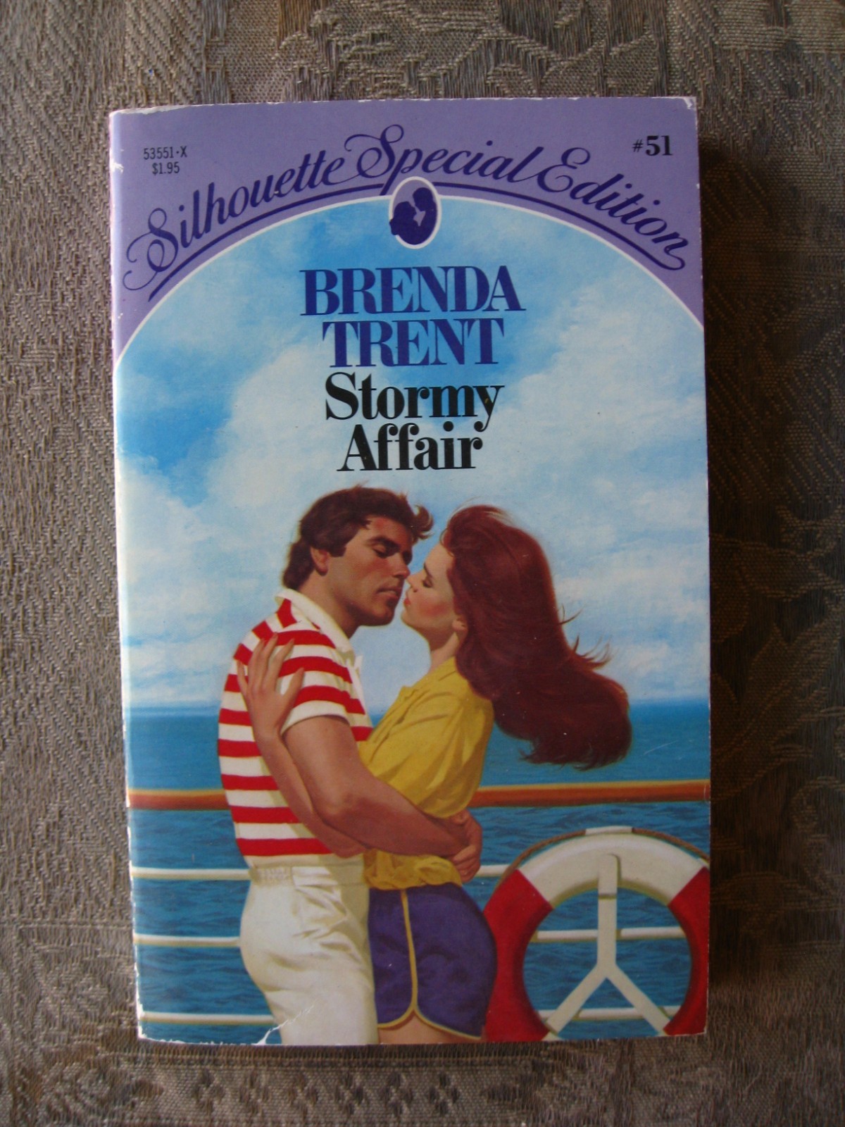 Brenda Trent – Stormy Affair (Silhouette Special #51) 1982 – paperback