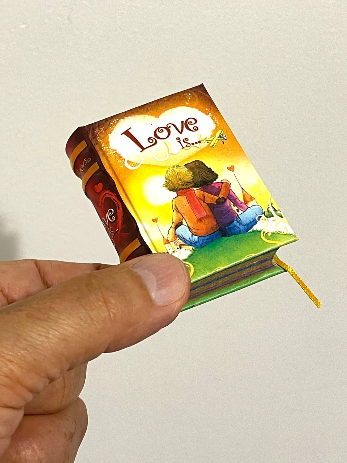 Miniature book Love Is 329 pages full color and illustrations a great gift
