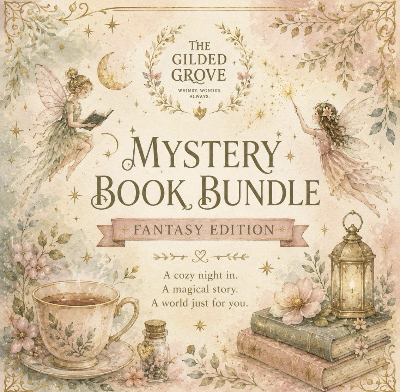 The Gilded Grove Mystery Book Bundle – Fantasy Edition