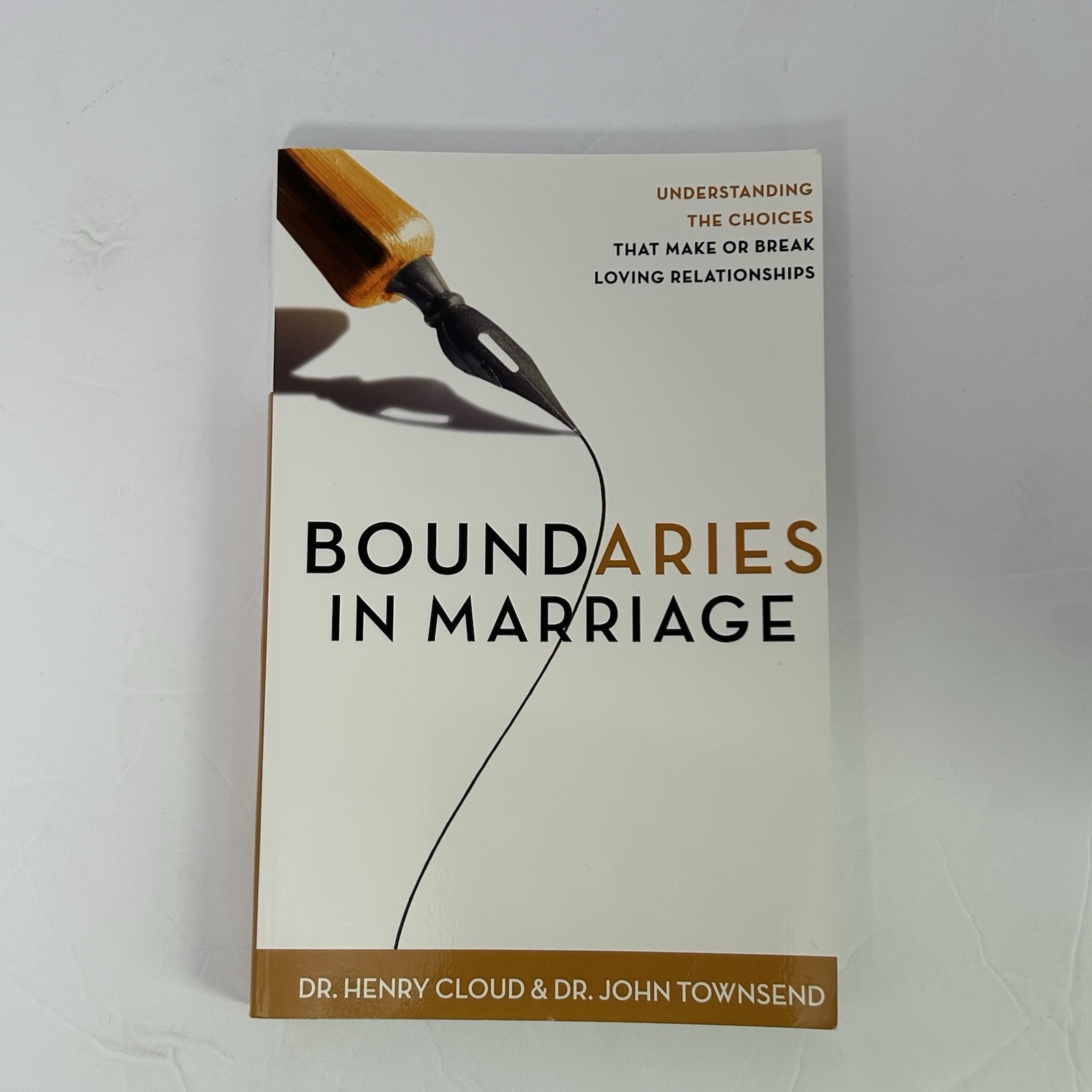 Boundaries in Marriage by John Townsend and Henry Cloud Paperback