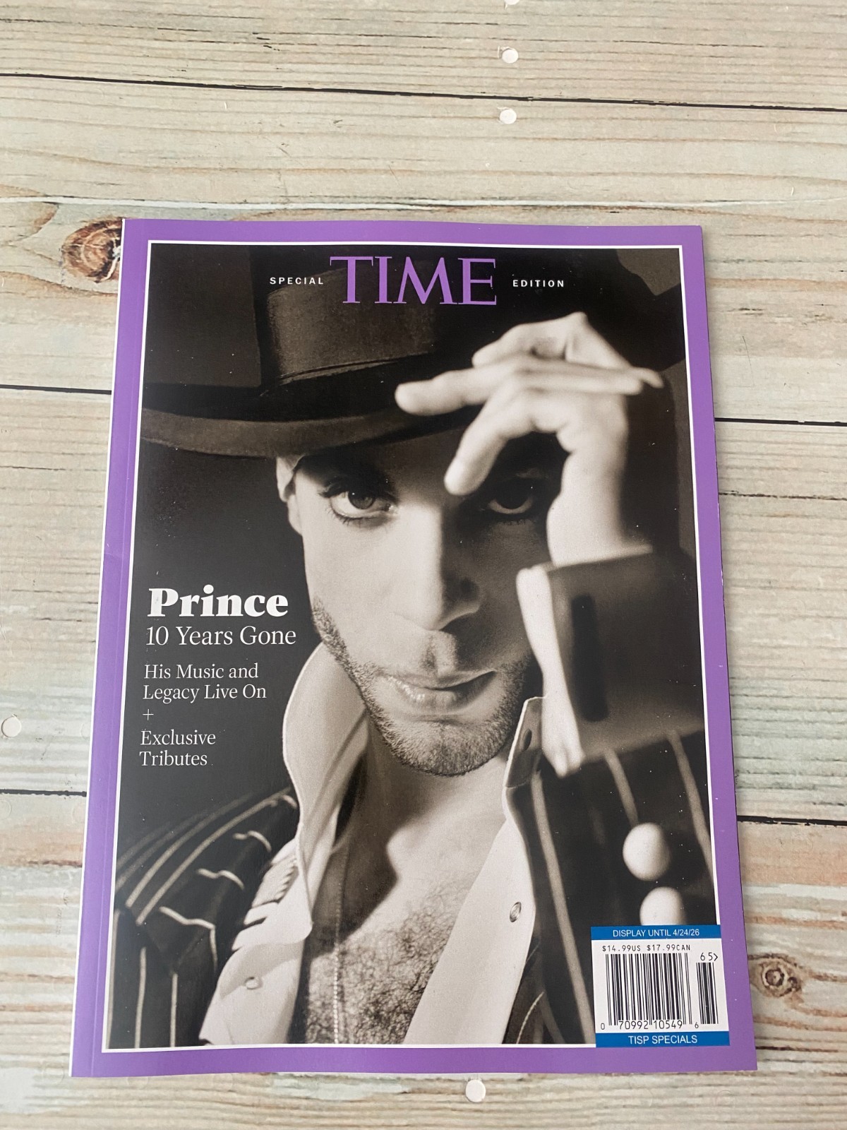 Time Special Edition April 2026 Magazine Prince 10 Years Gone his music legacy