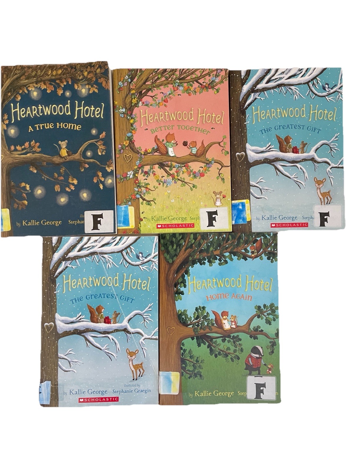 Heartwood Hotel Lot Of 5 Kallie George Paperback Free Shipping