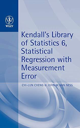 Van Ness – Statistical Regression with Measurement – New hardback or c – X555z