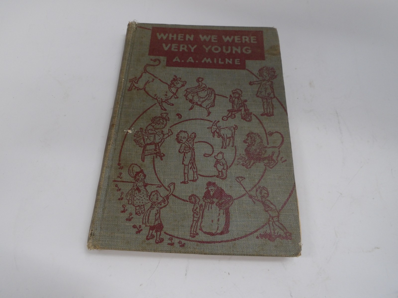 « When We Were Very Young » by A.A. Milne 1945 235th Edition Hardcover Vintage