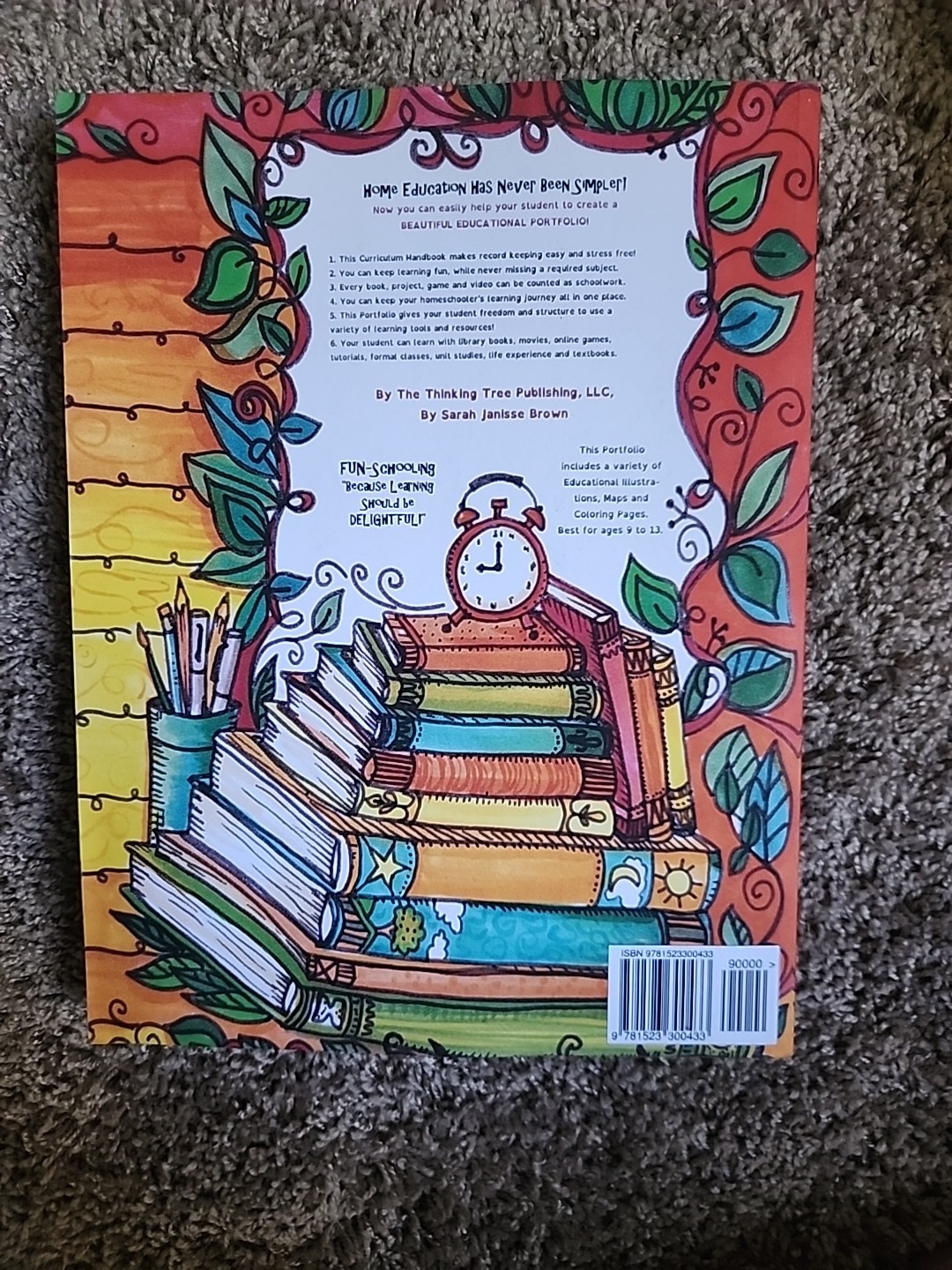 Thinking Tree – 10 Subject Portfolio : 1 Year Plan – Illustrated for All Ages –
