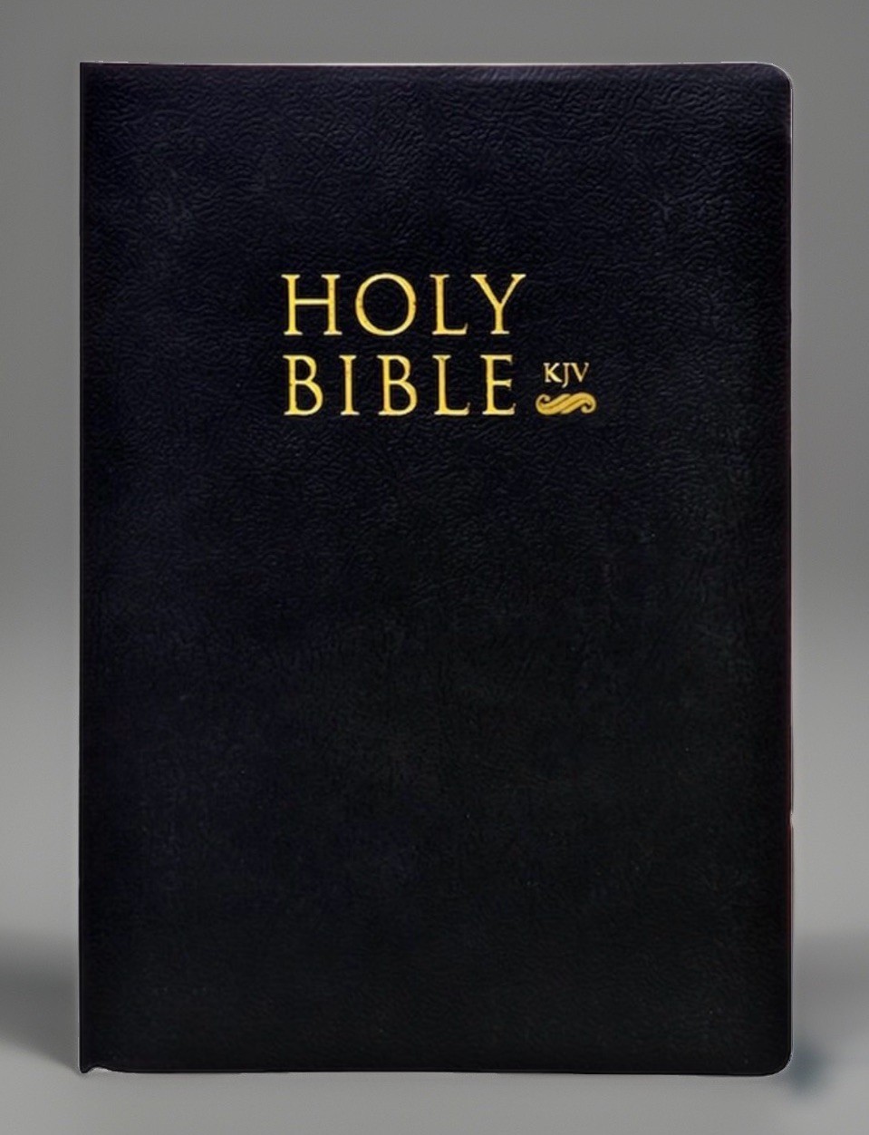 The Holy Bible King James Version In Black Cover Old & New Testaments Brand New.
