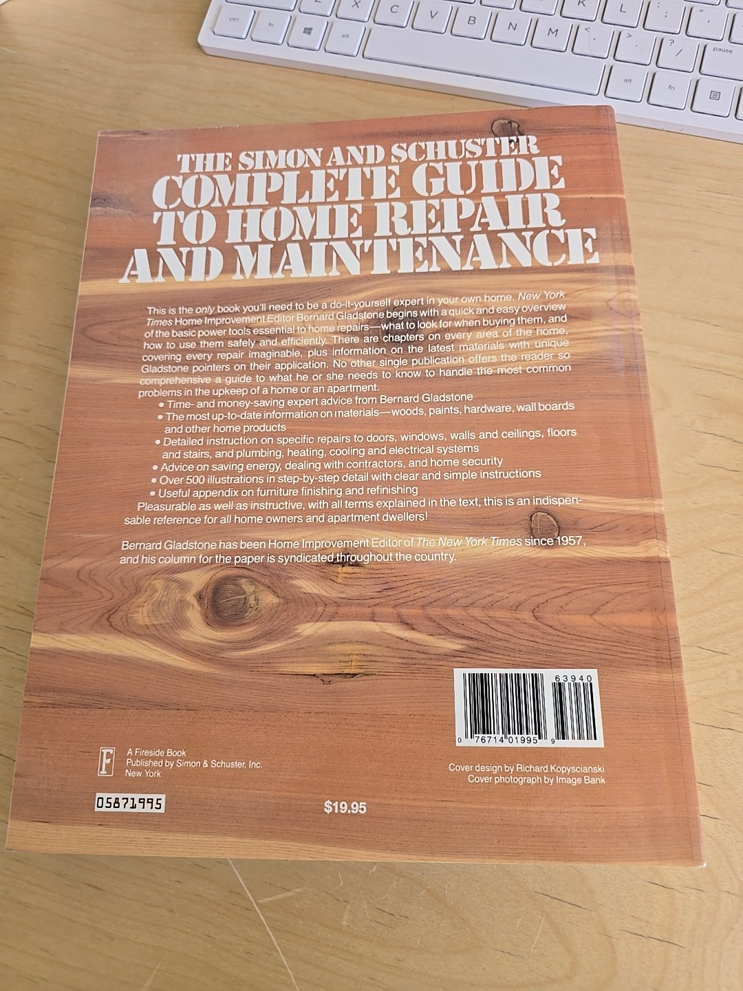 The Simon and Schuster Complete Guide to Home Repair and Maintenance by Gladsto