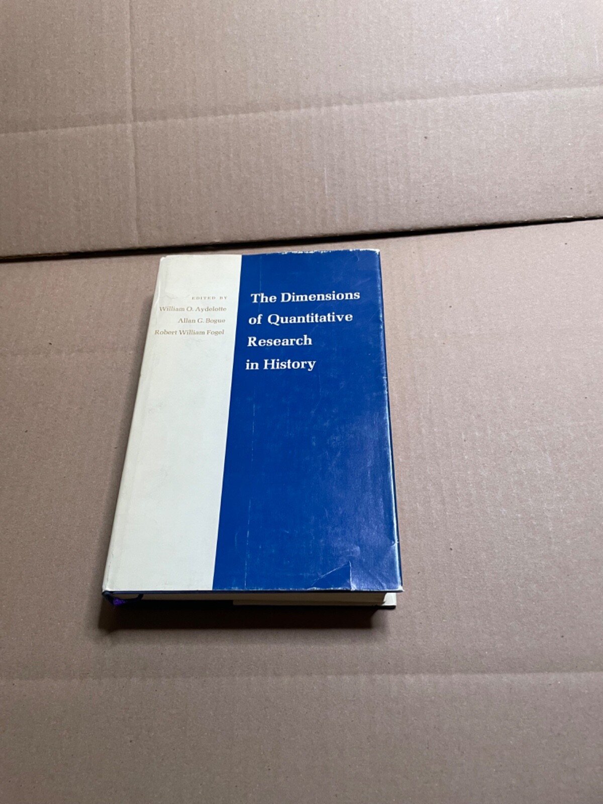 The Dimensions of Quantitative Research in Histor… by Bogue, Allan G. HC/DJ
