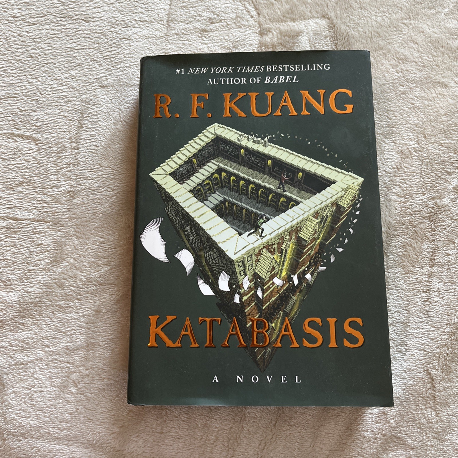 Katabasis by R.F. Kuang HC DELUXE LTD ED 1st/1st Sprayed Edges 2025 Novel