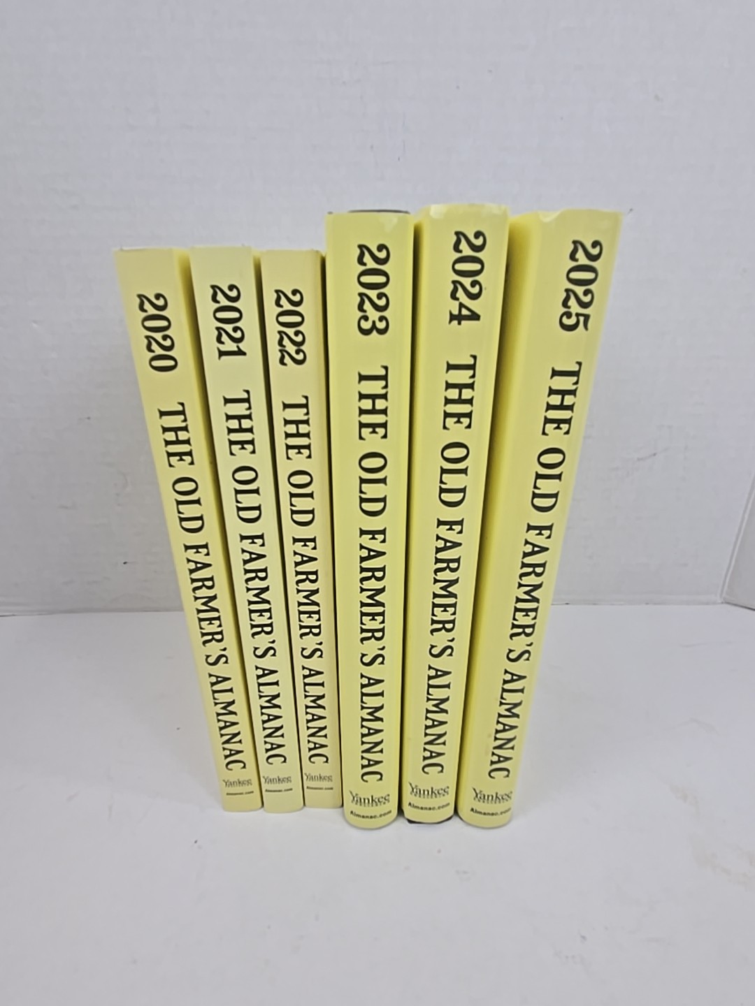 Lot Of 6 The Old Farmer&rsquo;s 2021 Through 2025 Almanacs 3 Soft And 3 Hardback NEW
