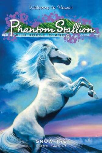 Phantom Stallion: Wild Horse Island #9: Snowfire – Paperback – GOOD