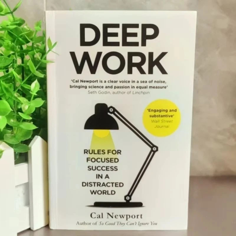 Deep Work English Book By Cal Newport Rules for Focused Success In A Distracted*