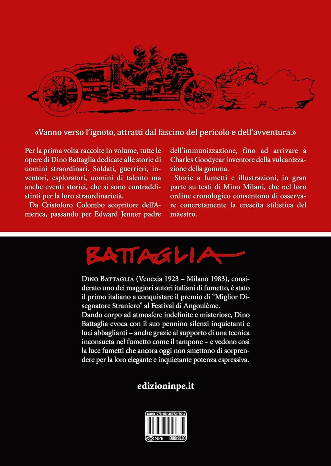 Mino Milani Dino Battaglia Storie di uomini straordinari (Hardback) (UK IMPORT)