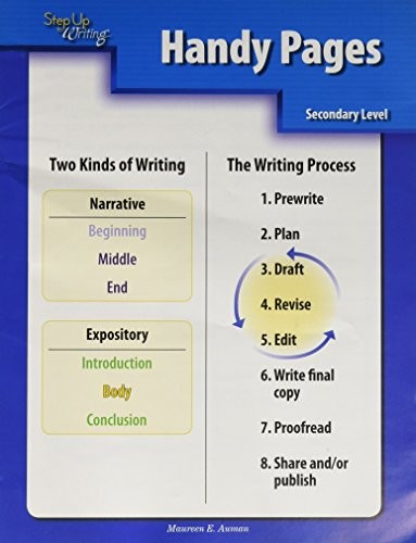 STEP UP TO WRITING SECONDARY HANDY PAGES By Maureen E. Auman