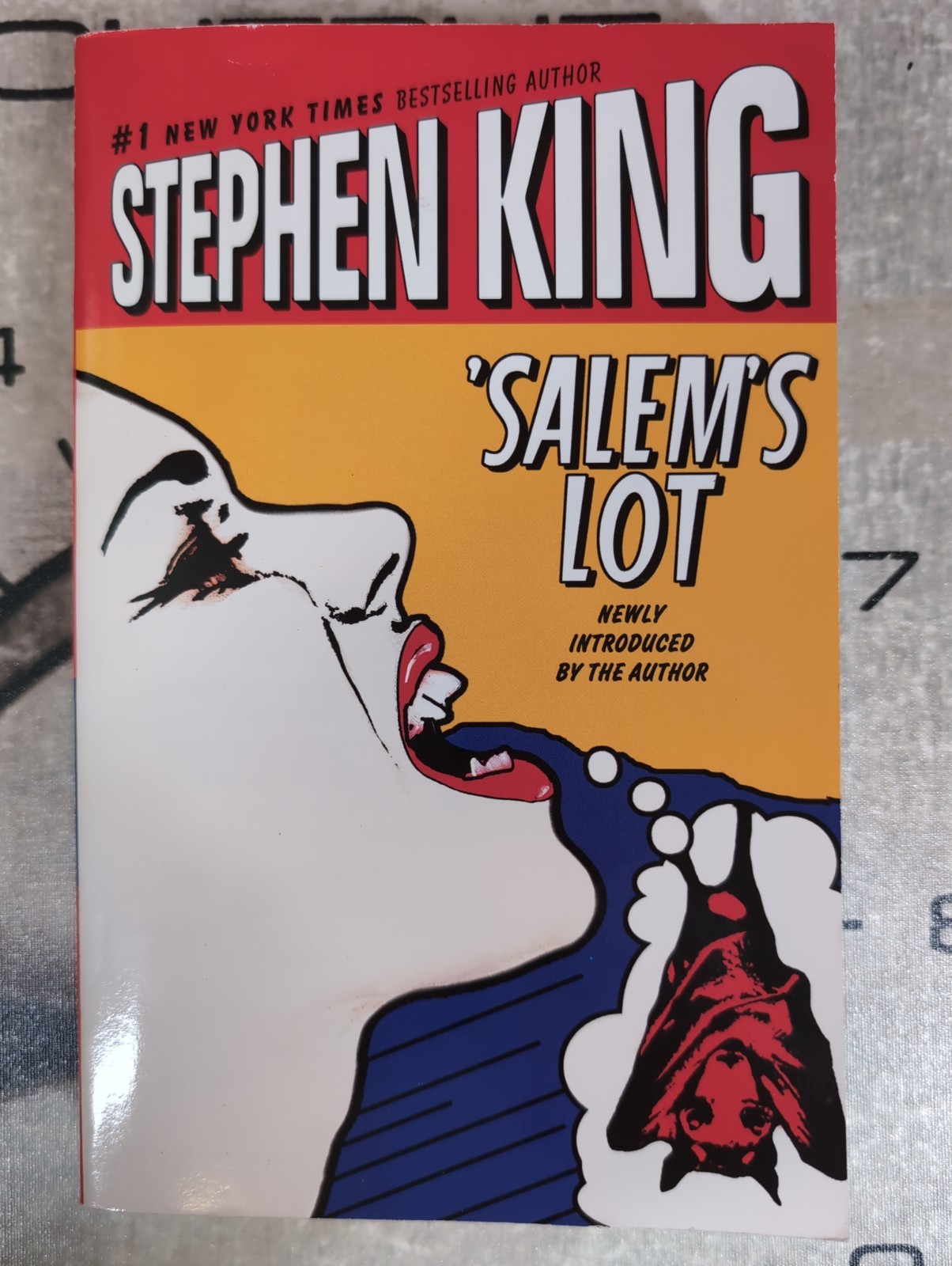 Stephen King Salem&rsquo;s Lot Rare Cover 2000 Print Paperback 1ST PRINT Pocket Books