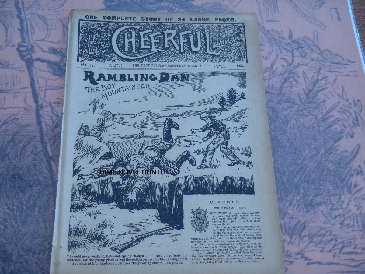ALDINE CHEERFUL LIBRARY #544 GBR PENNY DREADFUL DIME NOVEL