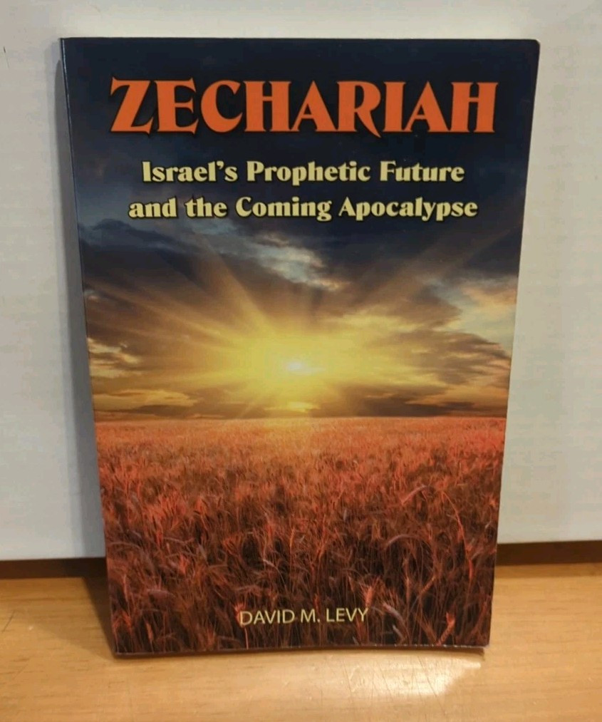 Zechariah: Israel&rsquo;s Prophetic Future & the Coming Apocalypse ~ David M Levy VG!