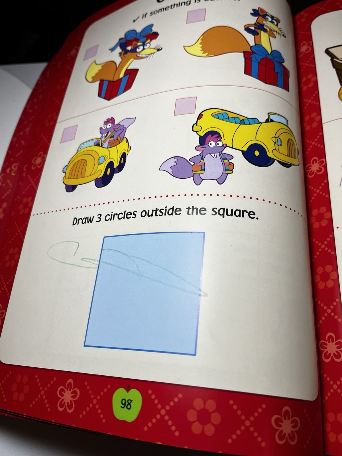 Dora the Explorer Kindergarten Workbook Math Made Easy Homeschool Tutor Teachers