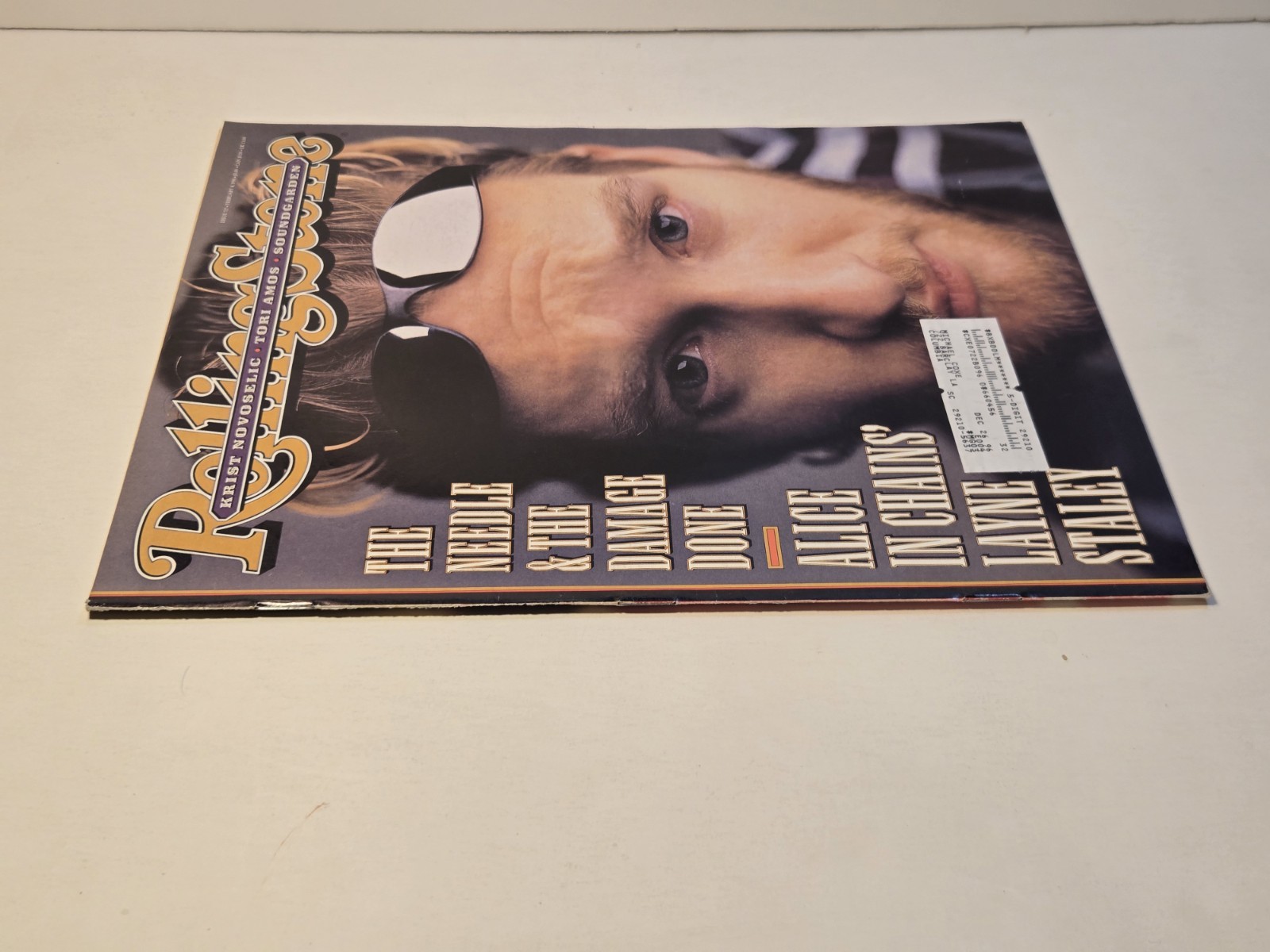 Rolling Stone magazine February 8, 1996 Alice In Chains Lane Staley