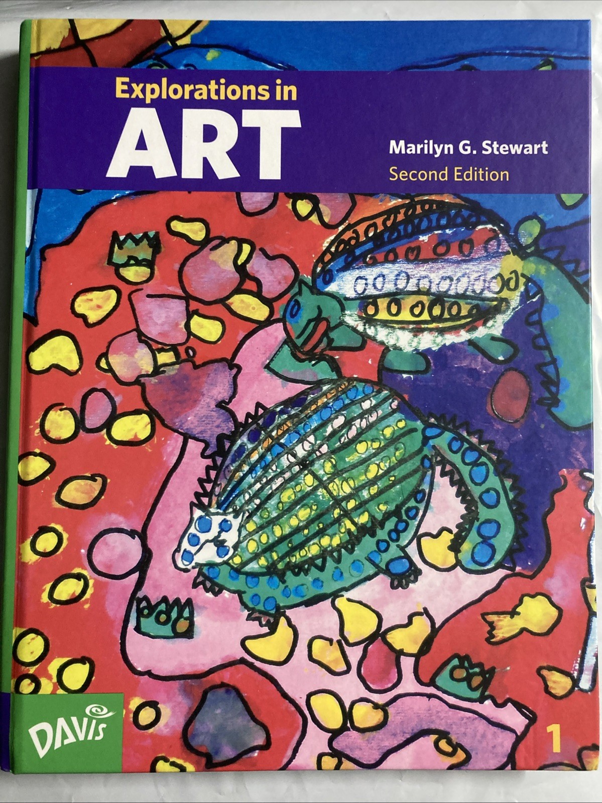Explorations in Art, Grade 1, Second Edition. Davis- Stewart HC Textbook NEW
