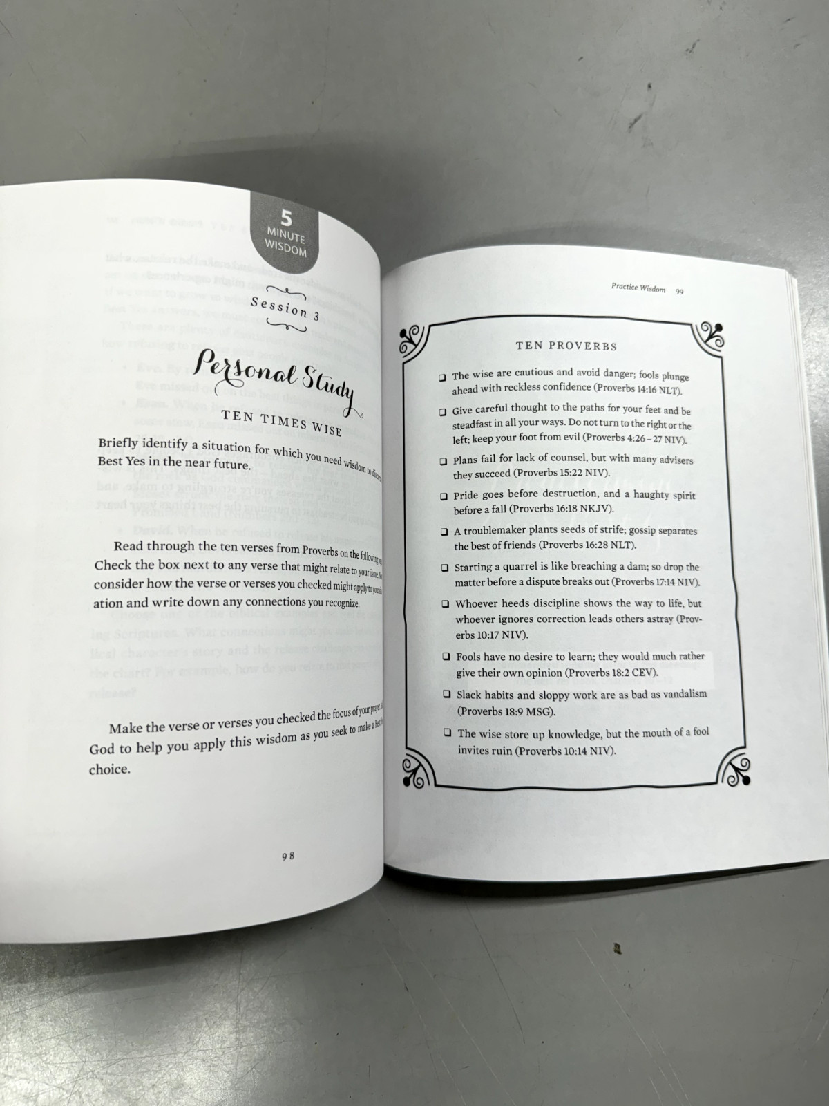 The Best Yes Study Guide: Making Wise Decisions in the Midst of Endless – VG