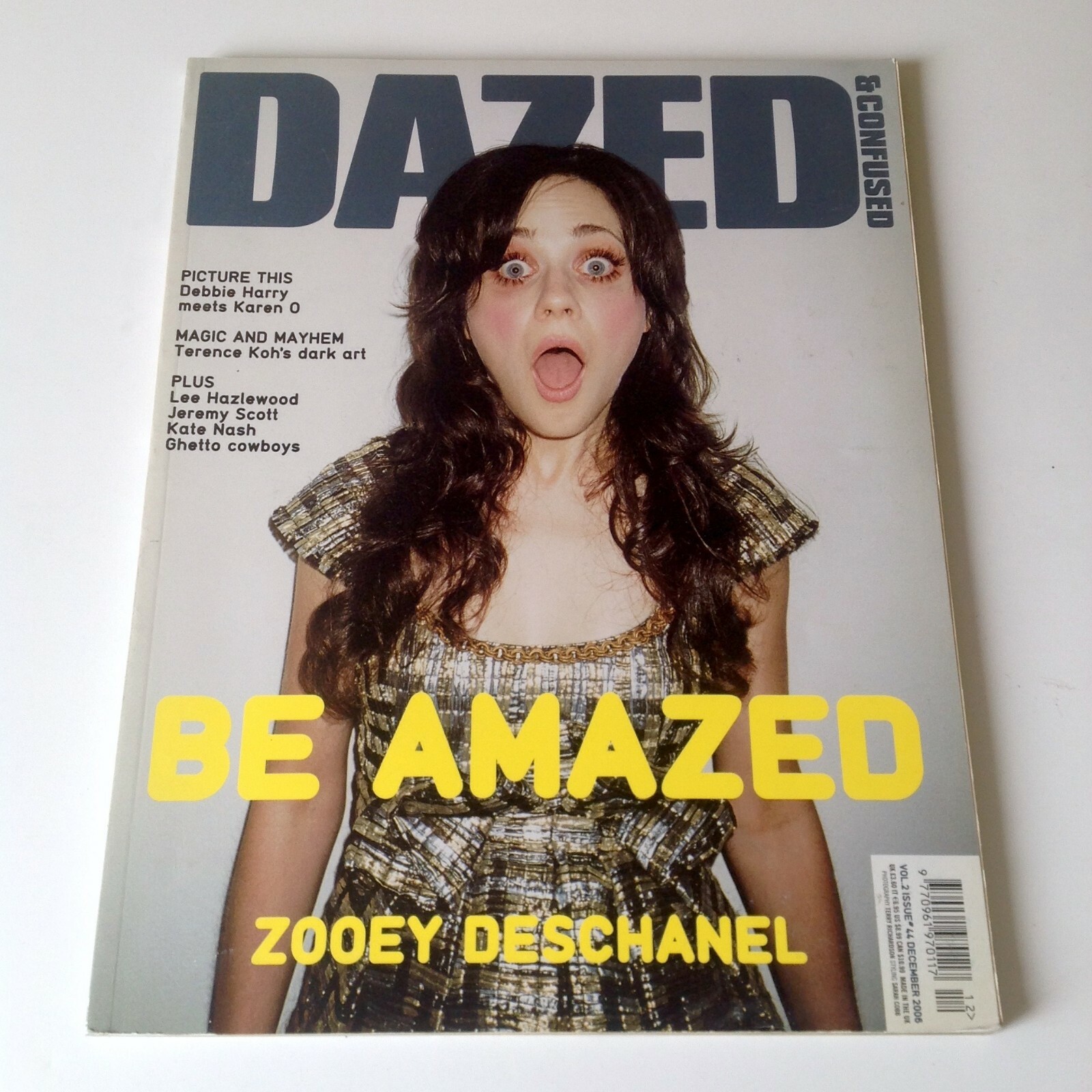 Dazed & Confused – Dec 2006 Be Amazed w/ Zooey Deschanel, Debbie Harry