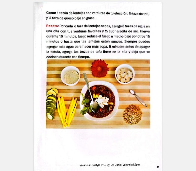 Dr Valencia Diet Libro 2 | Complete Spanish Diet Guide |Paperback book