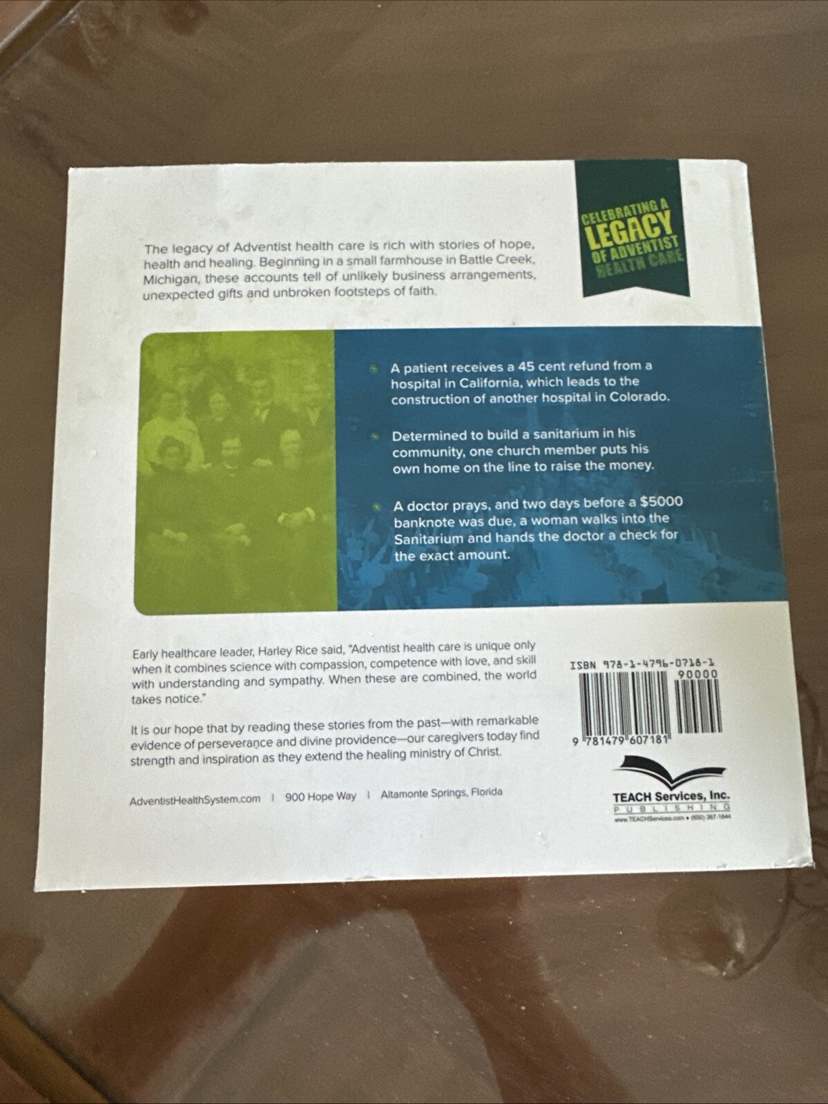 A Legacy of Health & Healing : Stories of Early Adventist Health Care by Jane…