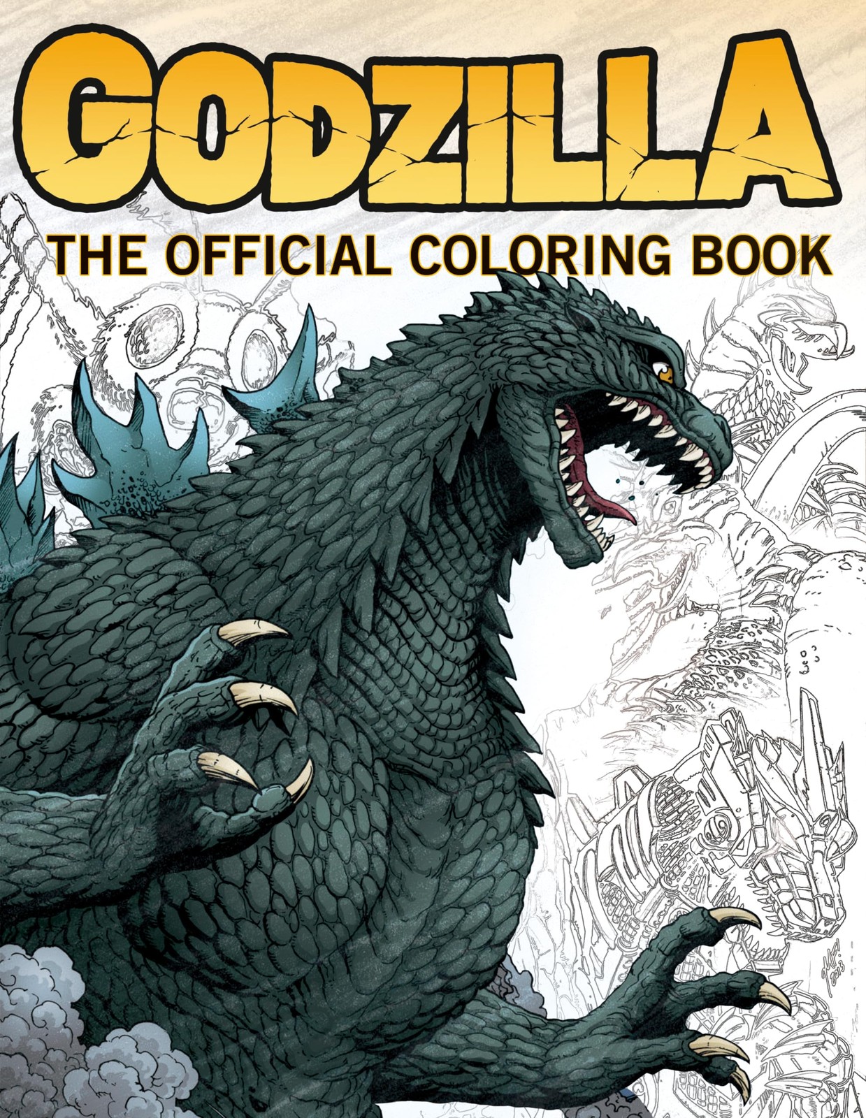 Godzilla: The Official Coloring Book, Titan, Excellent Book