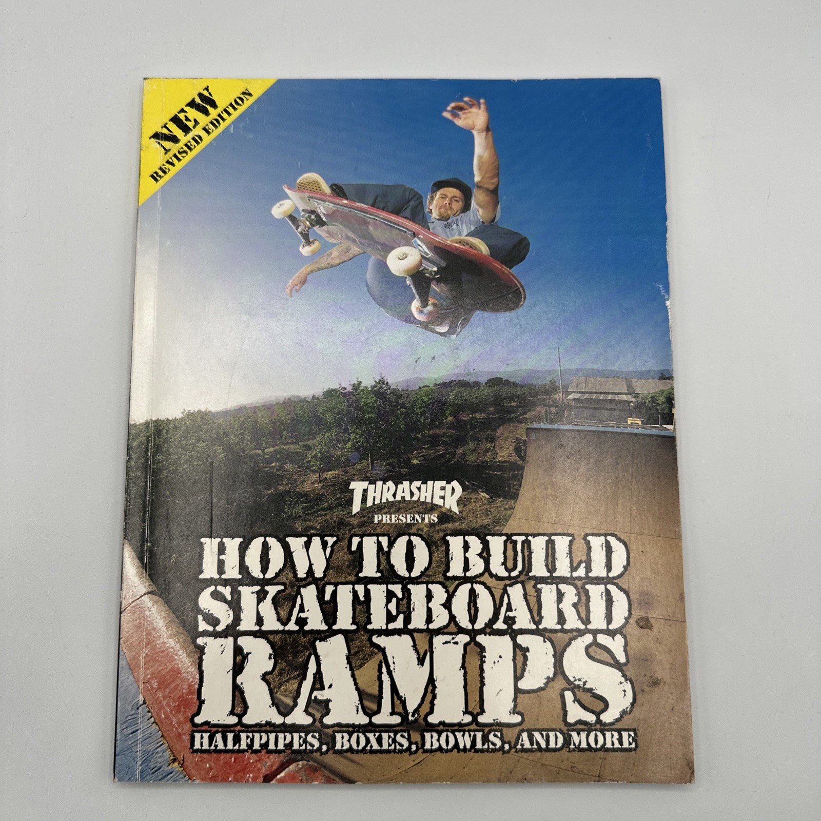 Thrasher How to Build Skateboard Ramps Signed by Tony Hawk