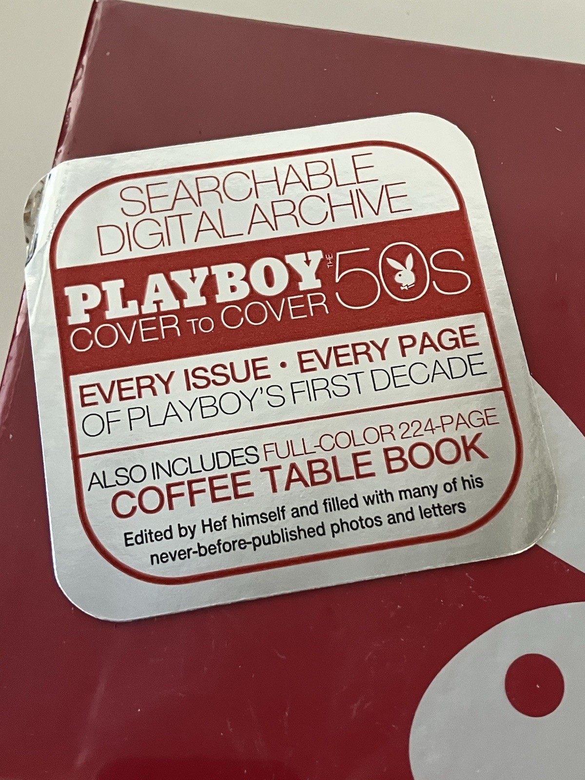 Playboy Cover to Cover the 50&rsquo;s Book Magazine & Digital Archive NEW SEALED