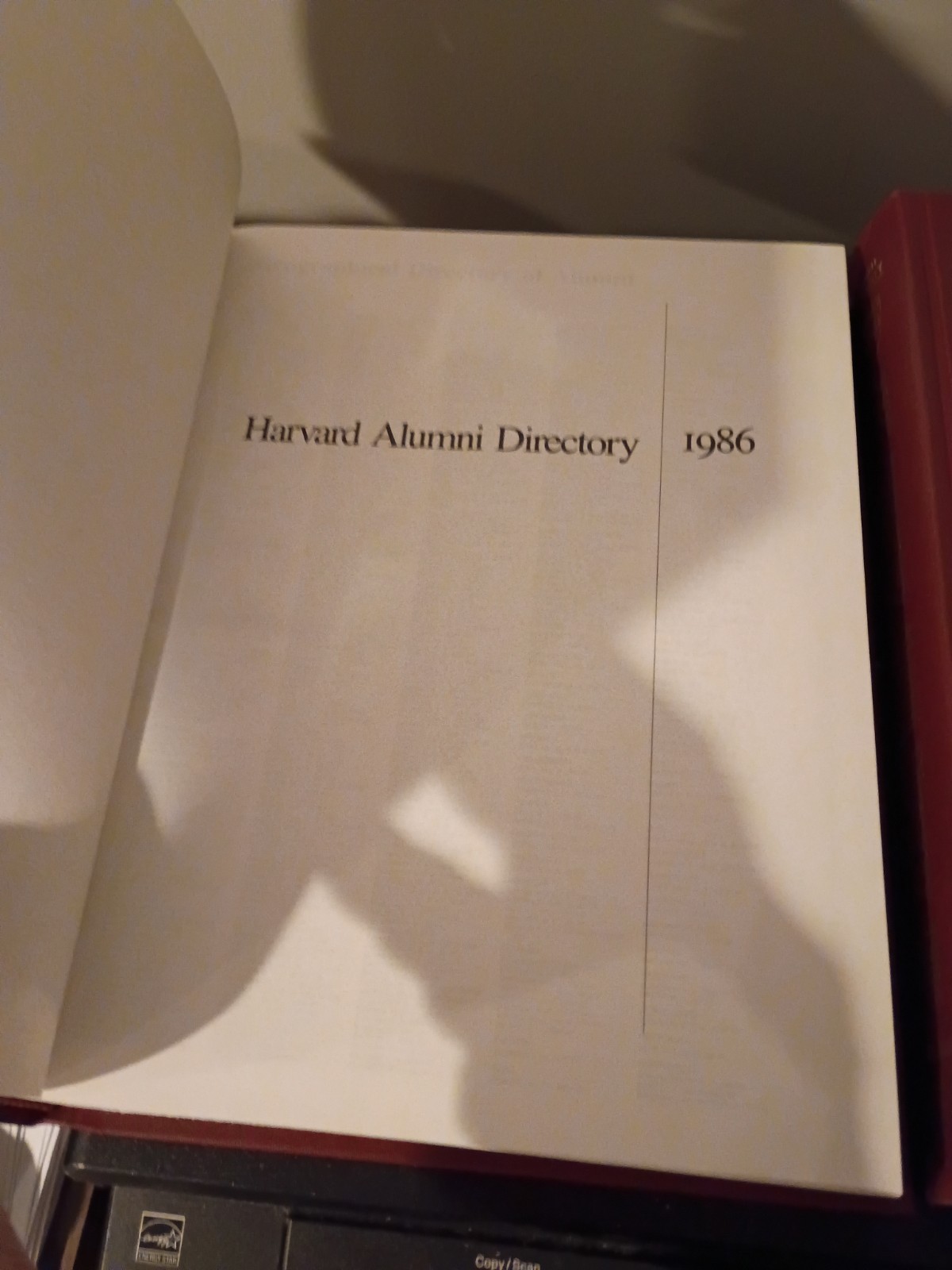 Harvard Alumni Directory 350th Anniversary (HC in Slipcase)