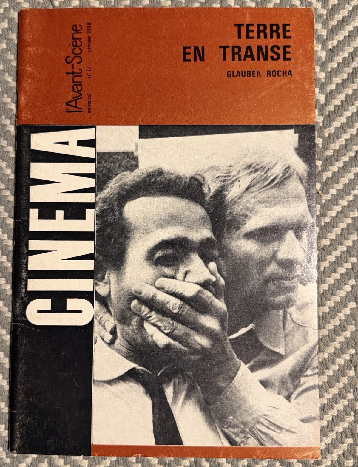 Glauber Rocha Terre en transe – L&rsquo;Avant-Scène Cinema Mag 1968. Script, stills ++