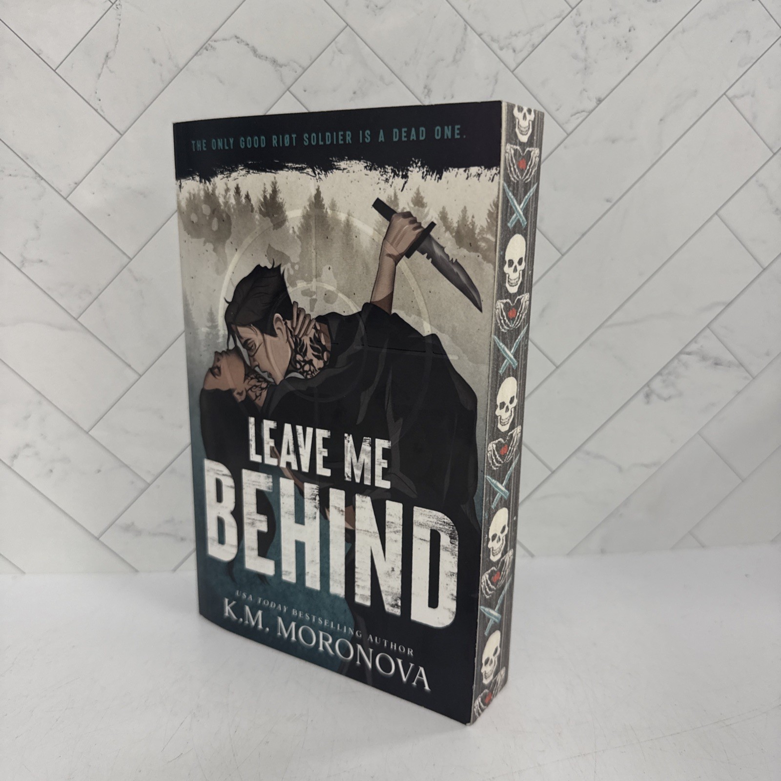 Leave Me Behind (Deluxe Edition) by K.M. Moronova Paperback Book