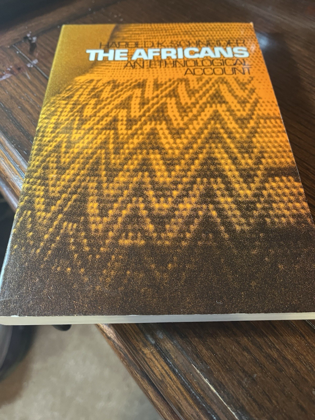 Africans : An Ethnological Account by Harold Schneider (1980, Trade Paperback)