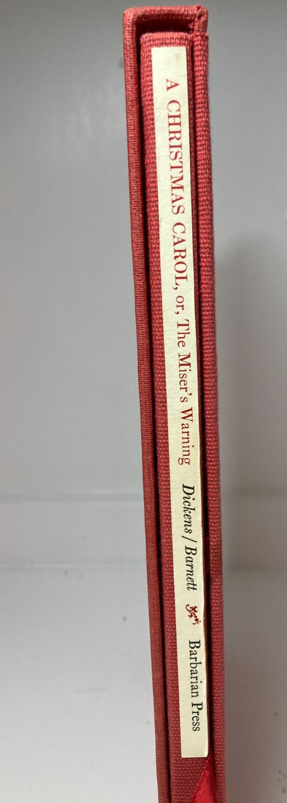 Barbarian Press Christmas Carol 1984 Ellis Wood Engravings Slipcase Fine