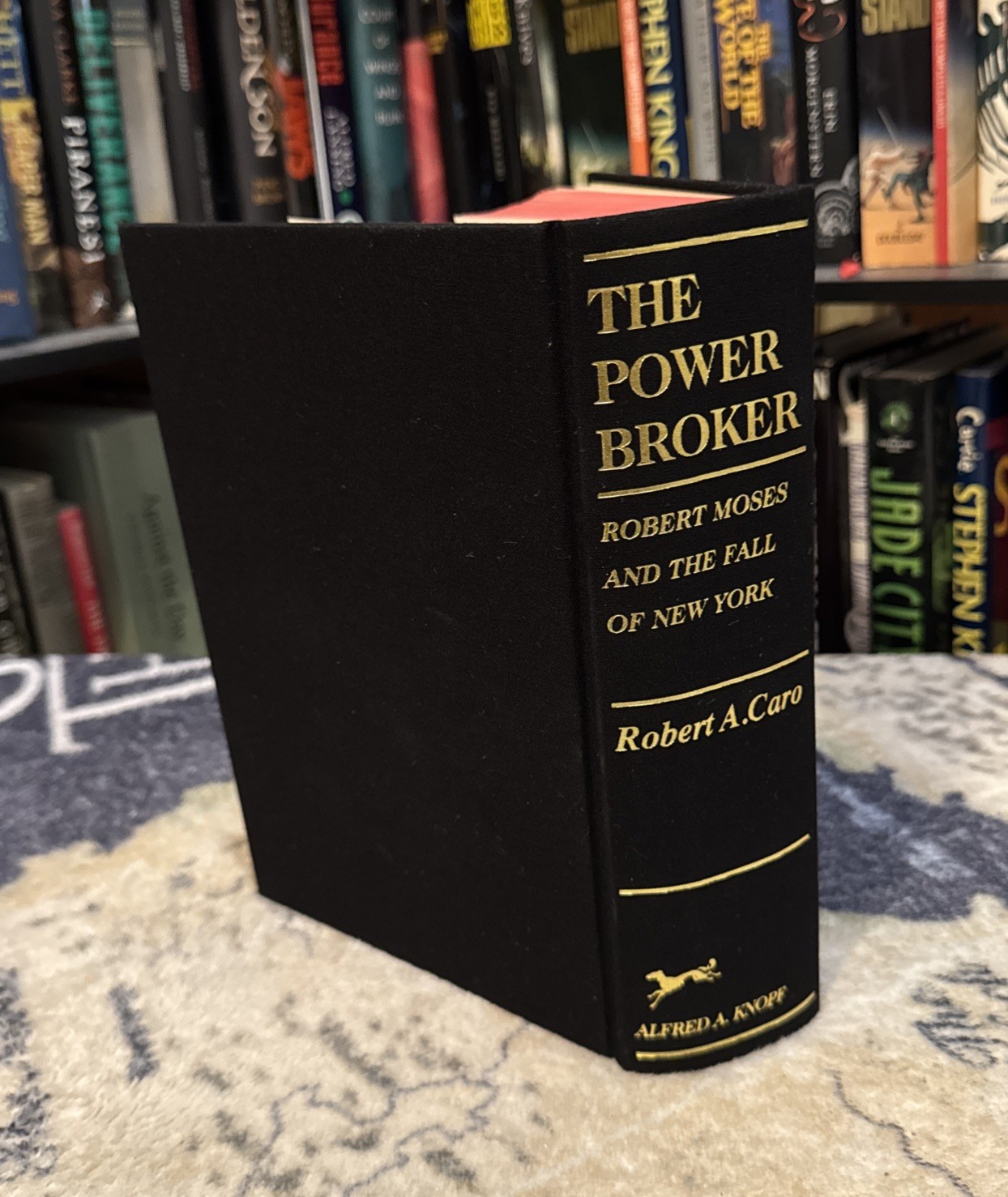 The Power Broker – Robert A Caro (Hardcover) Later Printing, VG, MAILS FAST