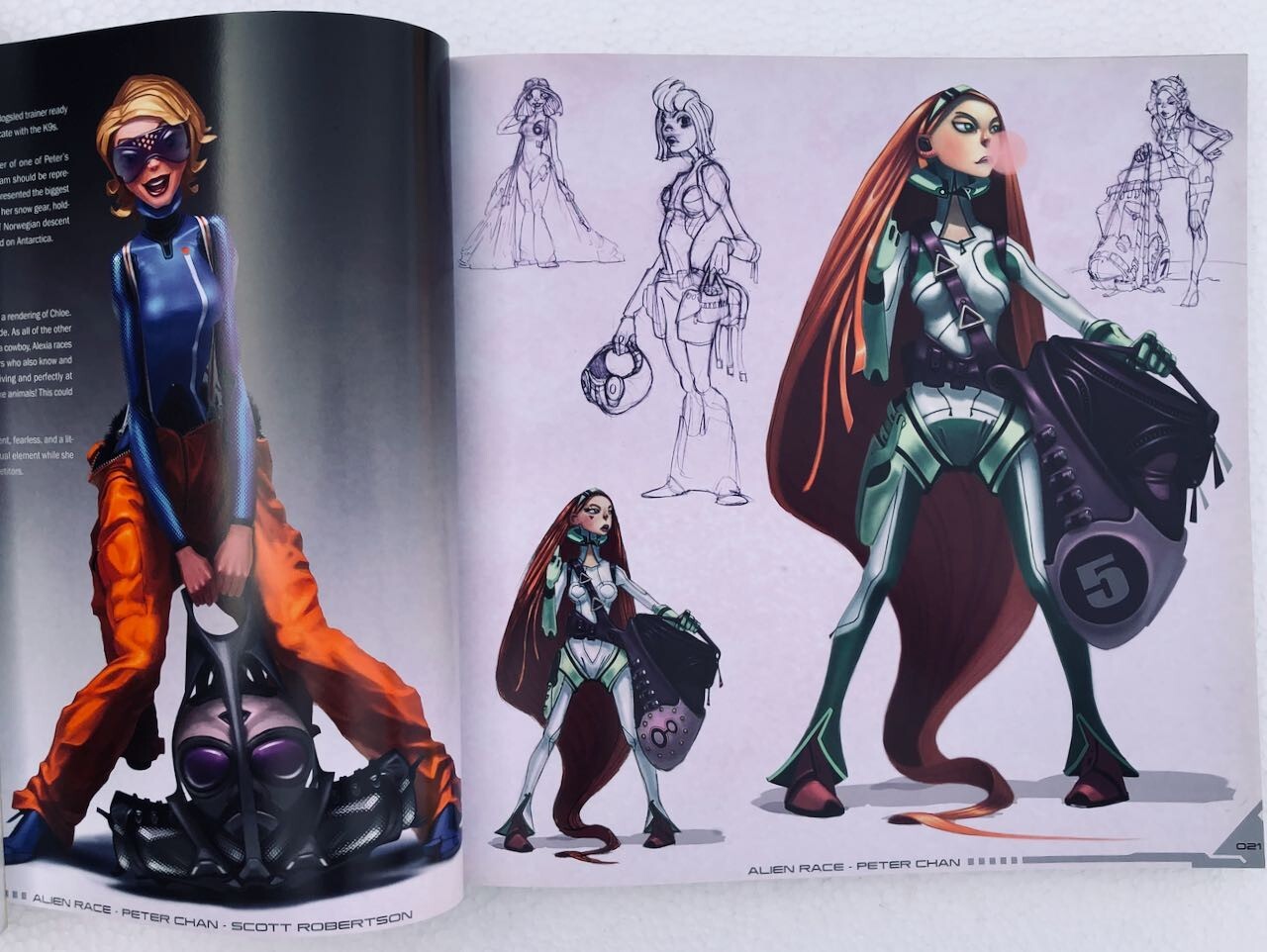 ALIEN RACE Visual Development Intergalactic Adventure – 2009 design studio press