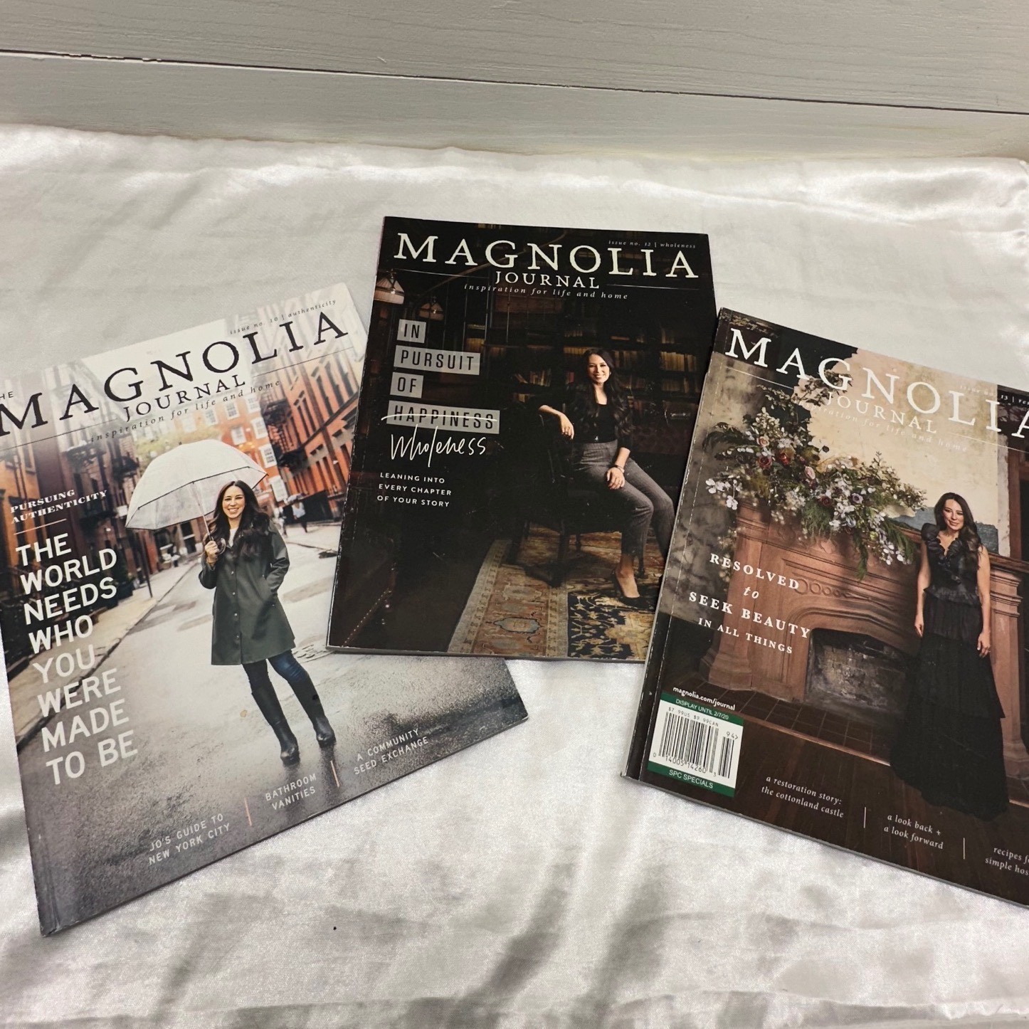 Magnolia Journal Magazine Lot 3 Issues 2019 Spring Fall Winter Excellent