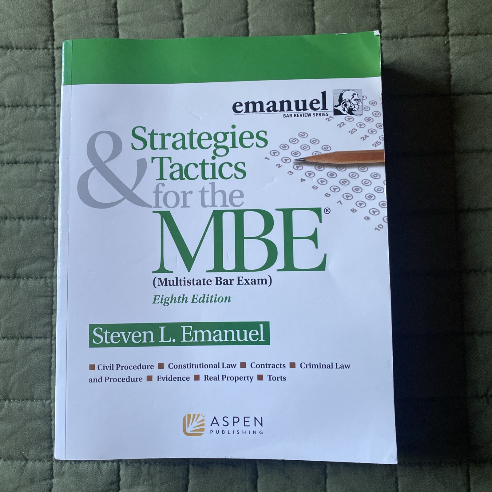 Bar Review Ser.: Strategies & Tactics® for the Mbe® : Multistate Bar Exam by…