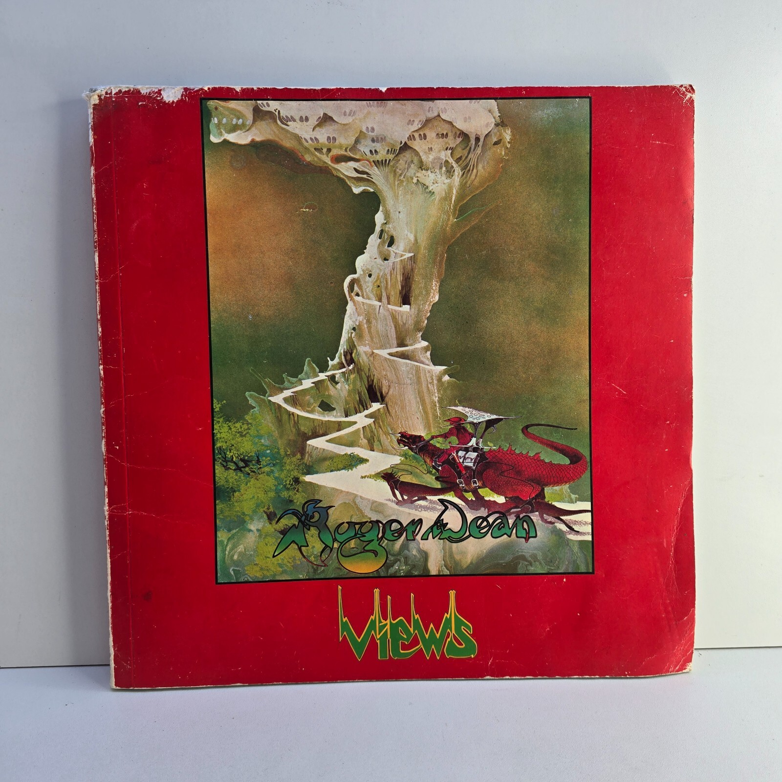 Views-Roger Dean, Vintage Science Fiction Art Book, Dragon&rsquo;s Dream Ltd. 1975 SC