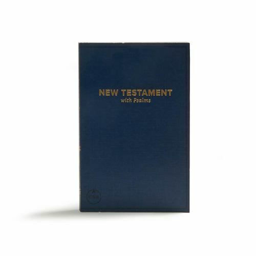 CSB Pocket New Testament with Psalms, Navy Trade Paper – Holman Bible Publishers