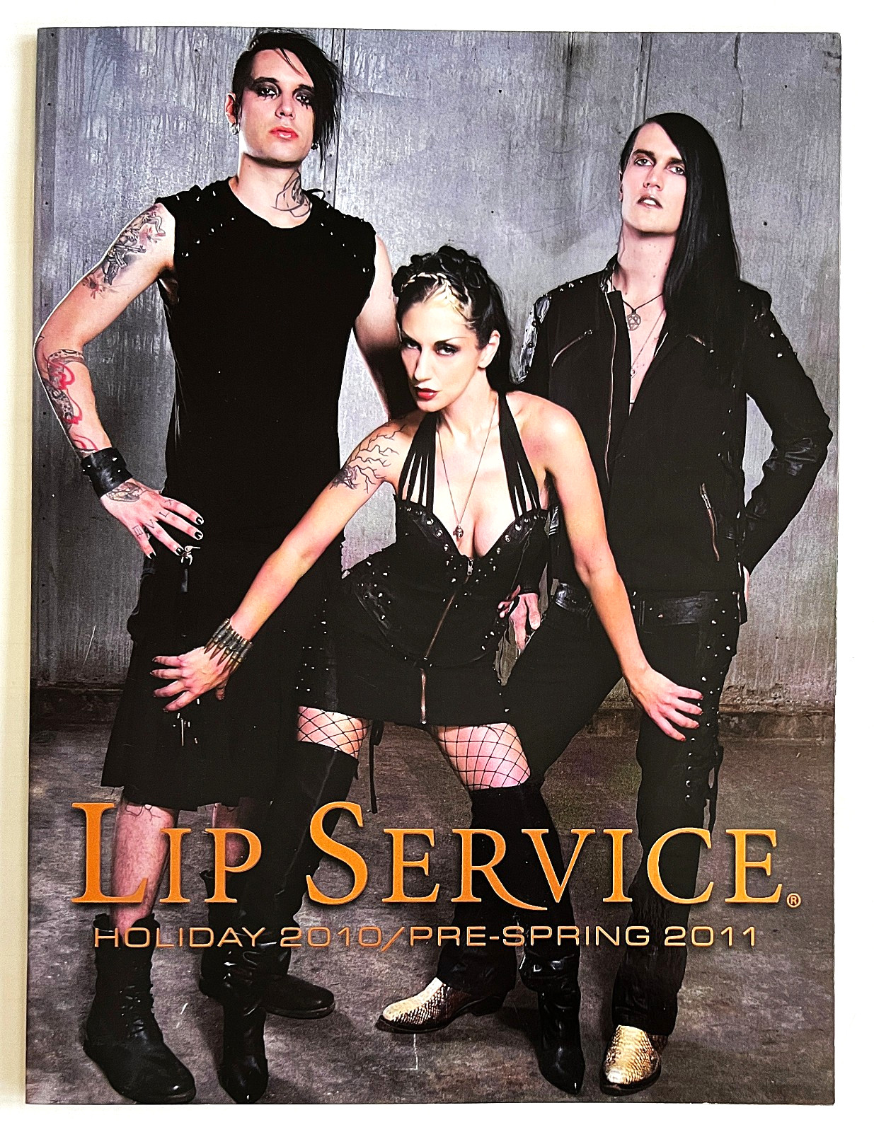 Lip Service Clothing Holiday 2010/Pre-Spring 2011 Catalog Cyber Punk Gothic Club
