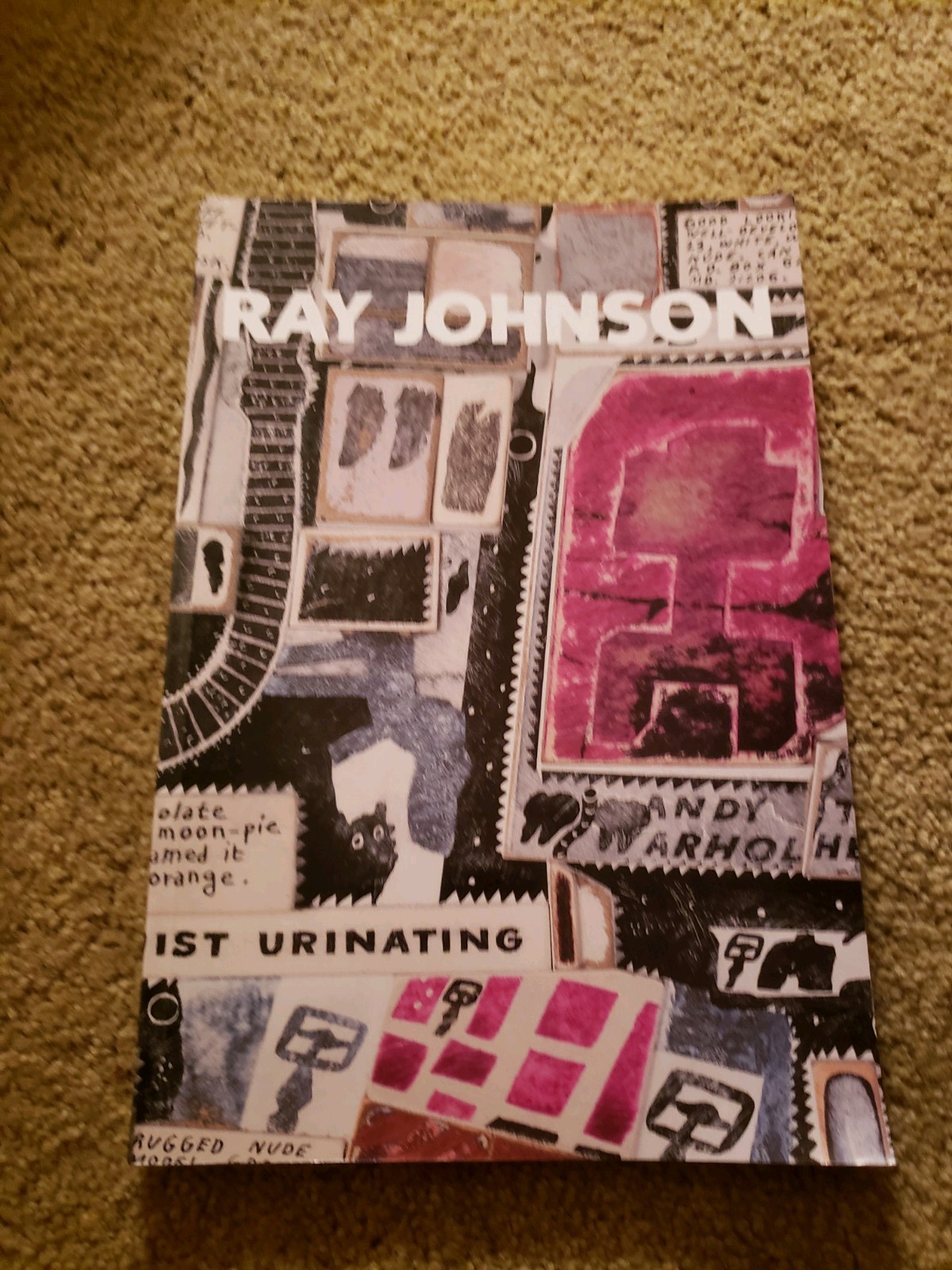 Ray Johnson art book How Sad I Am Today Morris & Belkin art Gallery 2001 PB
