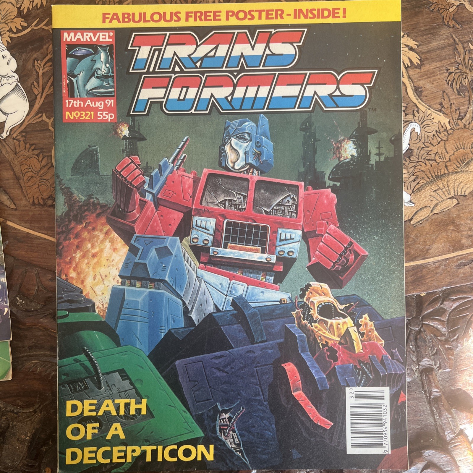 Transformers: Marvel Comics UK – #202 – 332 (Multi Select) 1989 – 1992